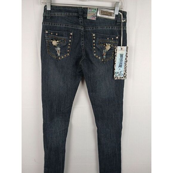 Free Culture Skinny Jeans Embellished    Women's Size 3 New With Tags - Picture 10 of 16